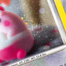 LP+ Holo Happiny 14/17 POP Series 8 Pokemon 2008 Yuka Morii Prominent Swirl - Image 5