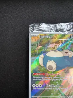 Pokemon: Snorlax Scarlet & Violet Promo 051 (151 ETB) SEALED - Image 2