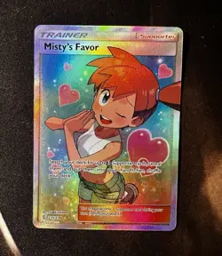 The Pokemon Company Misty's Favor 235/236 Unified Minds Full Art Holo Secret - Image 1