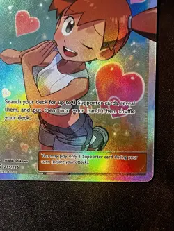 The Pokemon Company Misty's Favor 235/236 Unified Minds Full Art Holo Secret - Image 3