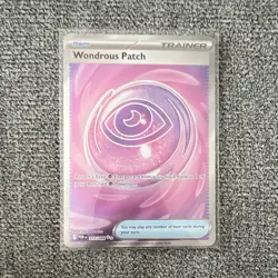 Pokemon TCG Wondrous Patch 117/088 Paradox Rift Reverse Holo SR Eng - Image 1