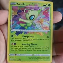 Celebi 009/185 Holo - Pokemon TCG SWSH04: Vivid Voltage 2020 Near MINT - Image 1