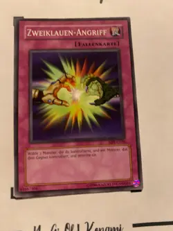 ZWEIKALUEN-ANGRIFF-SDY-G026 DEUTSCH Yu-Gi-OH! CARDCOMMON KONAMI TCG OCG ORIGINAL - Image 5
