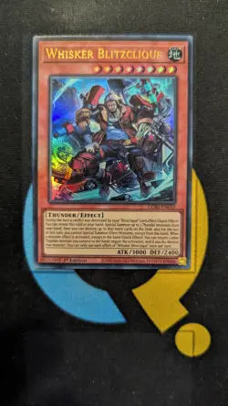 CORI-EN010 Whisker Blitzclique x3 Ultra Rare 1st Ed YuGiOh Playset - Image 2