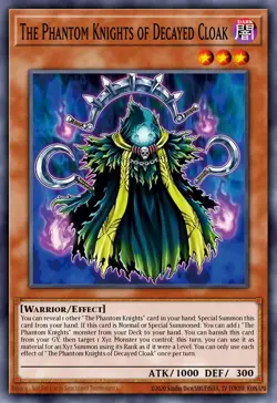 Yugioh CORI-EN018 - The Phantom Knights of Decayed Cloak - Ultra Rare - Image 1