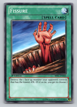 Fissure - BP01-EN065 - Common - 1st Edition Yugioh - Image 1