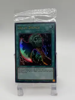Axe Of Despair Yugioh Sealed Promo LART-EN051 Ultra Rare Lost Art Promotion - Image 3