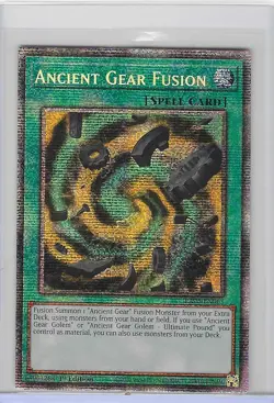 Ancient Gear Fusion RA05-EN063 - Starlight Rare - Mint - Yugioh - Image 1