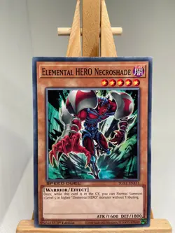 Elemental HERO Necroshade - 1st Edition SGX1-ENA11 - NM - YuGiOh - Image 1