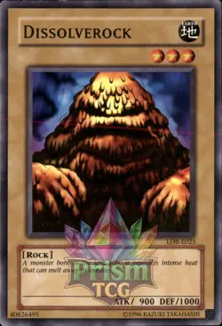 Dissolverock LOB-E025 Yugioh - Image 1