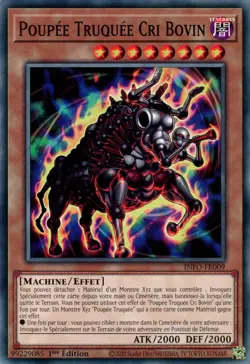 Yu-Gi-Oh! Poupee Truquee Cri Bovin Commune INFO-FR009 1ere Edition FR - Image 1