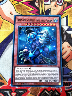 Infinity of the Sacred Beasts - Raviel cori-en007 1st (NEW) Super Rare Yu-Gi-Oh! - Image 1