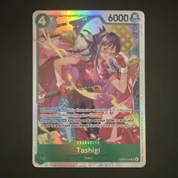One Piece CCG Tashigi EB03-018 Holo SR Heroines EN NM - Image 1