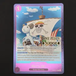 One Piece TCG Merry Go EB02-041 Judge Pack Vol. 7 Foil Stamped Promo - NM - Image 1
