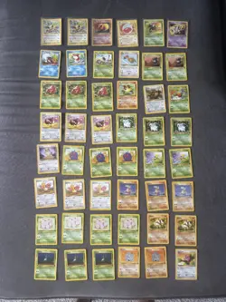 1999 Pokemon Jungle Set Card Lot - 48 Cards! Jolteon & Flareon - Image 1