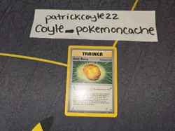 Gold Berry Uncommon Trainer Card Neo Genesis 93/111 MP - Image 1