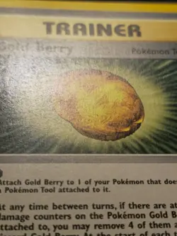 Gold Berry Uncommon Trainer Card Neo Genesis 93/111 MP - Image 2