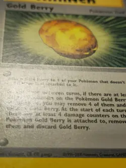 Gold Berry Uncommon Trainer Card Neo Genesis 93/111 MP - Image 4