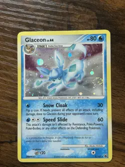 Pokemon Cards Glaceon LV. 44 Majestic Dawn 2008 - Image 1