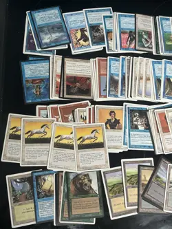 Vintage Unsearched Magic The Gathering Cards - Garage Sale Purchase - Image 2