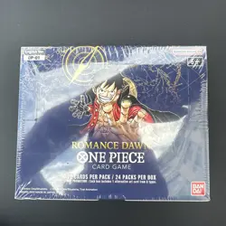 One Piece Card Game Romance Dawn Booster Box OP-01 (White Bottom) FACTORY SEALED - Image 1