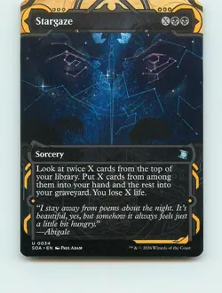 Stargaze - U34 - MTG - Secrets of Strixhaven: Mystical Archive (SOA) - Image 1