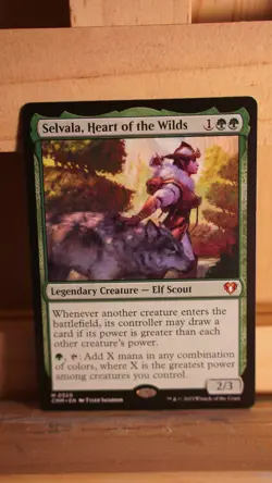 Selvala, Heart of the Wilds - NM - Commander Masters - MTG - Image 1