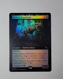 Hunted Bonebrute (Extended Art) Murders at Karlov Manor Foil - Image 1