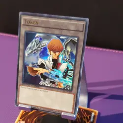 Konami Yu-Gi-Oh! Token: Kaiba LDK2-ENT02 Legendary Decks II Ultra Rare Holo - Image 2