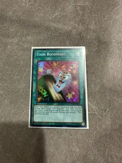 Yugioh - Toon Bookmark - BLCR-EN067 - Secret Rare - NM - Image 1