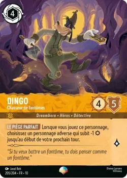 Lorcana - Dingo - Chasseur de fantomes - MINT/NMINT - FR - FOIL - Image 1