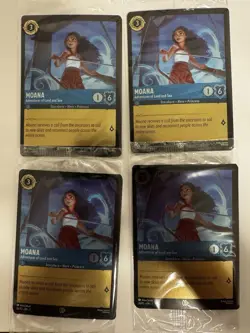 Moana Adventurer Of Land And Sea 26/P2 Promo Disney Lorcana Sealed - Price For 1 - Image 1