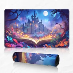 Lorcana Playmat for TCG Free Storage Bag Size 24X14IN Protective Mats DSN102823 - Image 1