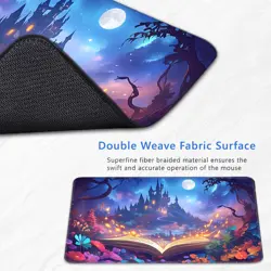 Lorcana Playmat for TCG Free Storage Bag Size 24X14IN Protective Mats DSN102823 - Image 3