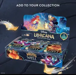 Disney Lorcana TCG: Whispers in the Well Booster Box Sealed - 24 Packs (English) - Image 1