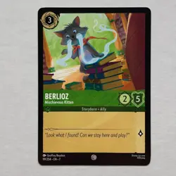 Berlioz 99/204 Disney Lorcana Archazia's Island Regular Common Card NM - Image 1