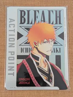 Union Arena Action Point Bleach Ichigo Kurosaki Foil AP Pack Sealed NYCC Promo - Image 1