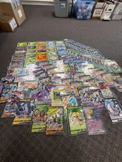 100+ LOT OF NINTENDO POKEMON JUMBO TCG CARDS CHARIZARD SYLVEON ALAKAZAM SLEEVED - Image 3