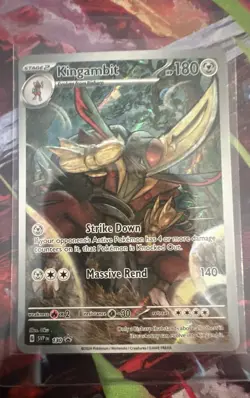 Kingambit 130 Sv: Scarlet & Violet Promo Cards Holo - Image 1