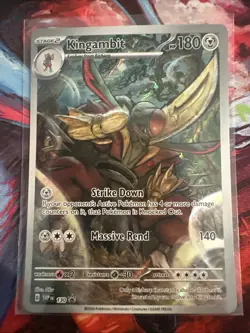 Kingambit 130 Sv: Scarlet & Violet Promo Cards Holo - Image 2