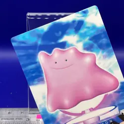 Ditto Pokemon Carddass Zukan Card Vintage Anime Game TCG Japanese #209 - Image 5