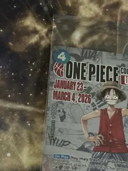 One Piece Monkey D. Luffy US Voyage College Basketball Promo Card (Mint - New) - Image 3