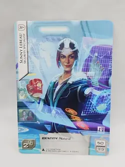 Android Netrunner Sunny Lebeau Security Specialist Alt Art Promo Card - Image 1