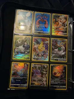 Pokemon Cards Lot Over $1300+ Value Mint Condition Includes Binder - Image 1