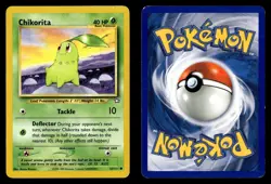 Chikorita 53/111 Unlimited Common Neo Genesis Pokemon Card - Image 1