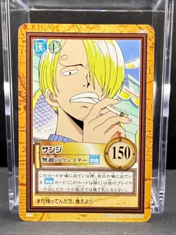 Sanji One Piece Hyper Battle c121 Japanese Card vintage Bandai Carddass - Image 1