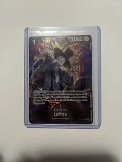One Piece Card Game Laffitte OP09-095 Alt Art Rare Blackbeard Pirates OP09 - Image 1