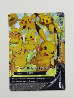 Pikachu V-Union SWSH142 SWSH: Sword & Shield Promo Cards Holo - Image 1