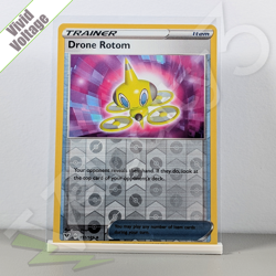 Pokemon TCG Item Card - Drone Rotom 151/185 Reverse Holo | Vivid Voltage (2020) - Image 1