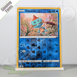 Pokemon TCG Card - Chewtle 26/72 Reverse Holo | Shining Fates (2021) - Image 1